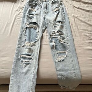 Shein ripped jeans.